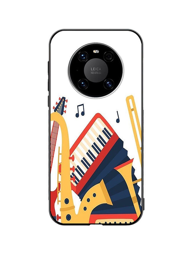 VR CREATIVE Protective Case Cover For Huawei Mate 40 Music Instruments Design Multicolour - Image 1