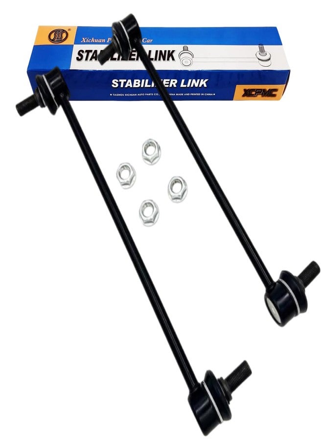 XCPMC Front Sway Stabilizer Bar End Link 2 Pcs Left & Right｜Replacement For Pacifica Town & Country Caravan｜Replace OE#: K7258 Black - Image 1