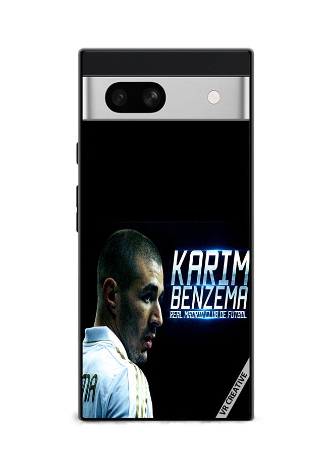 VR CREATIVE Protective Case Cover For Google Pixel 7a Benzema Design Multicolour - Image 1