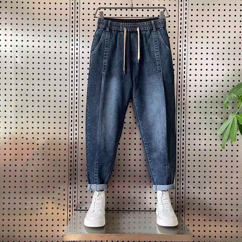 Unisex Classic Denim Jeans Loose Fit Daily Outdoor Wear - Image 5