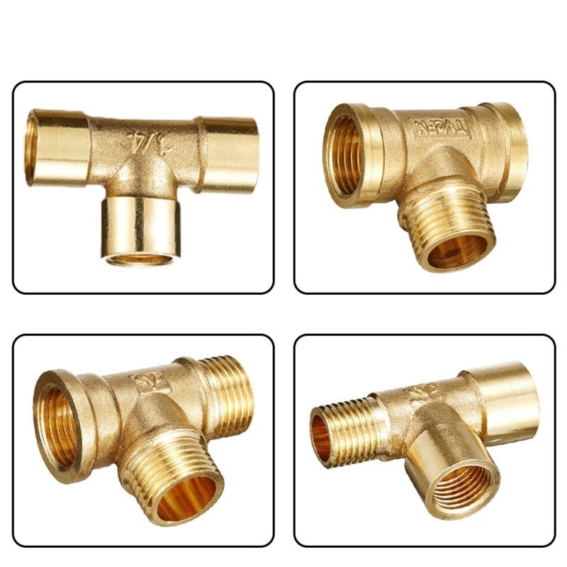 Brass Pipe Fittings 4 Way Equal Female Connector BSP Thread 3 4 Inch 5 5mm Dual Rigid - Image 5