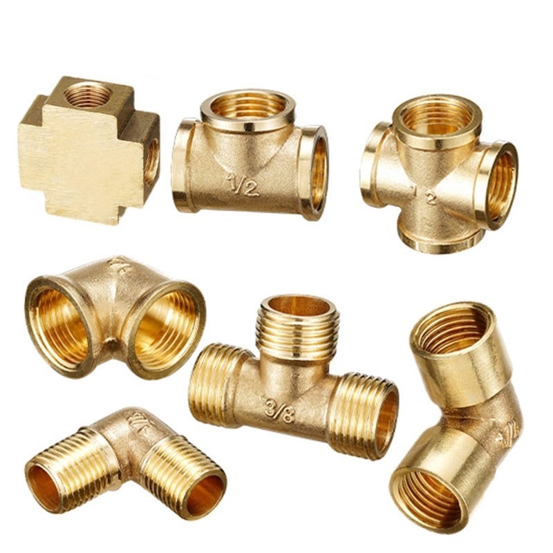 Brass Pipe Fittings 4 Way Equal Female Connector BSP Thread 3 4 Inch 5 5mm Dual Rigid - Image 4