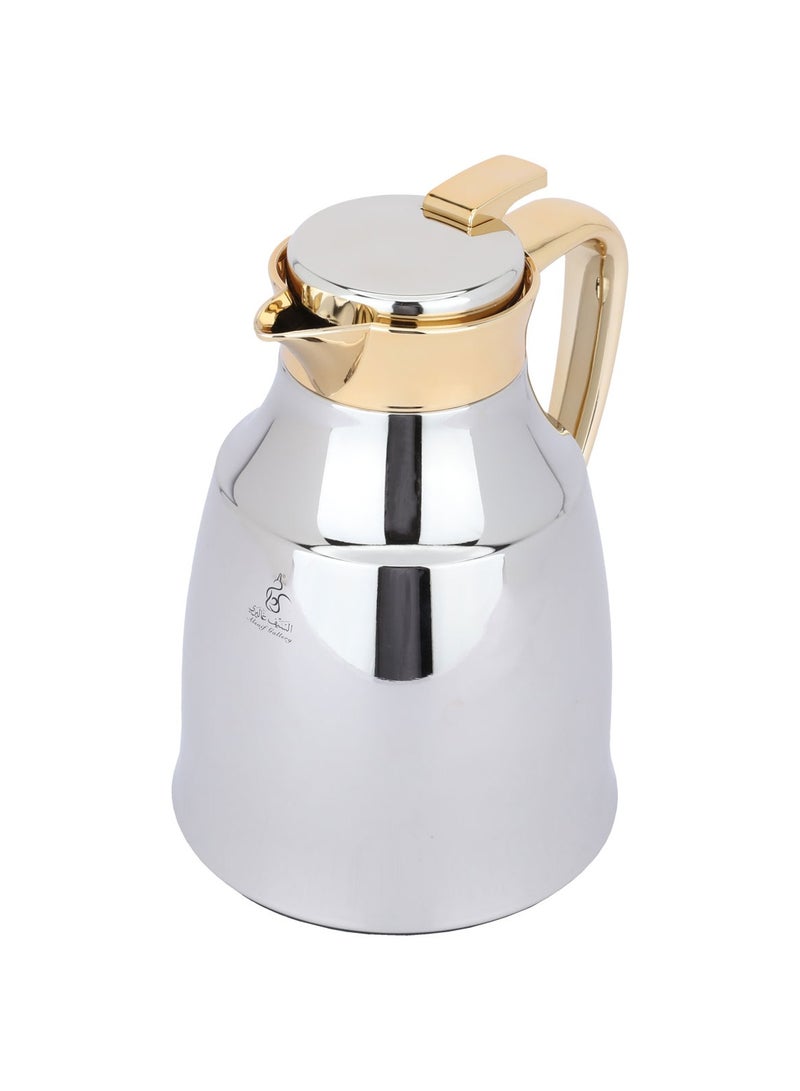 السيف غاليري ترمس الدرعية السيف غاليري، 0.5 لتر، حافظة داخلية زجاج حراري، هيكل خارجي استيل - فضي - Image 2