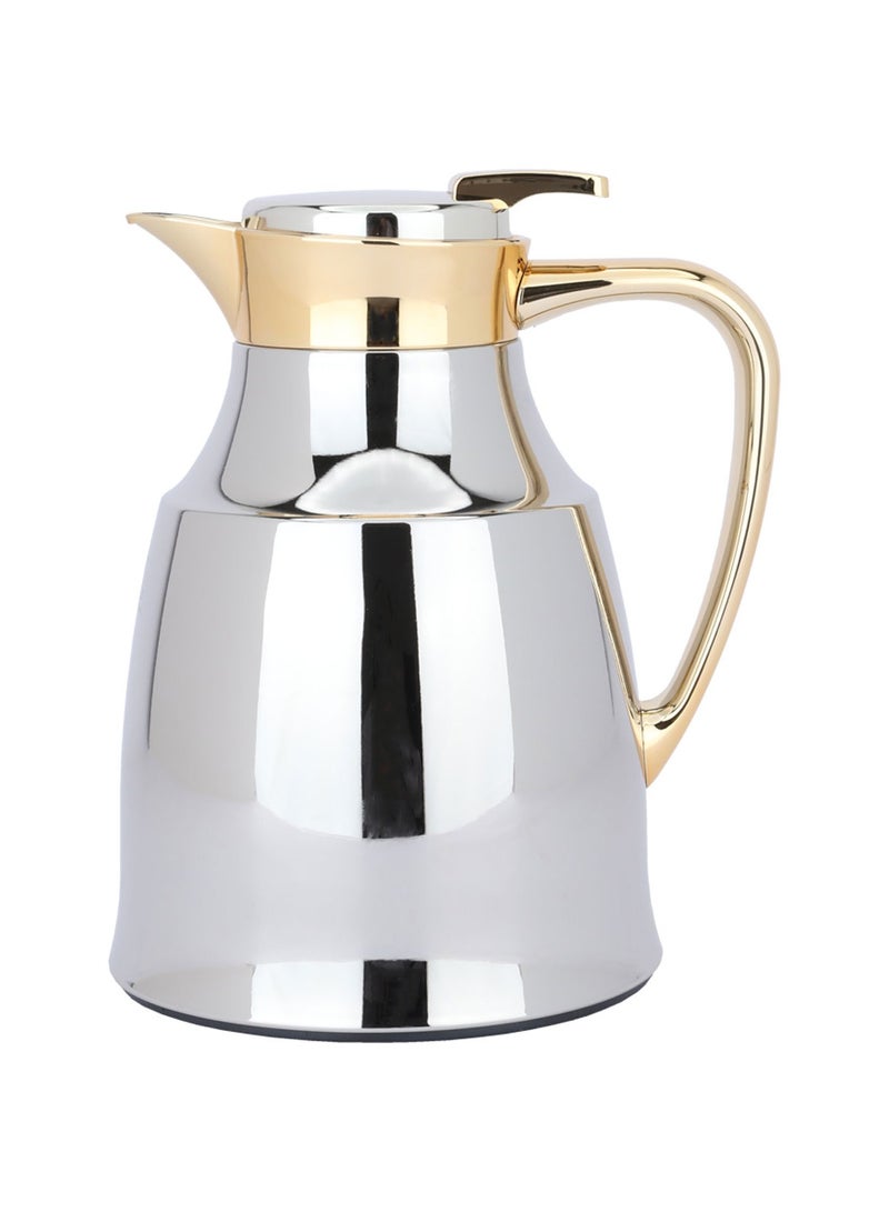 السيف غاليري ترمس الدرعية السيف غاليري، 0.5 لتر، حافظة داخلية زجاج حراري، هيكل خارجي استيل - فضي - Image 1