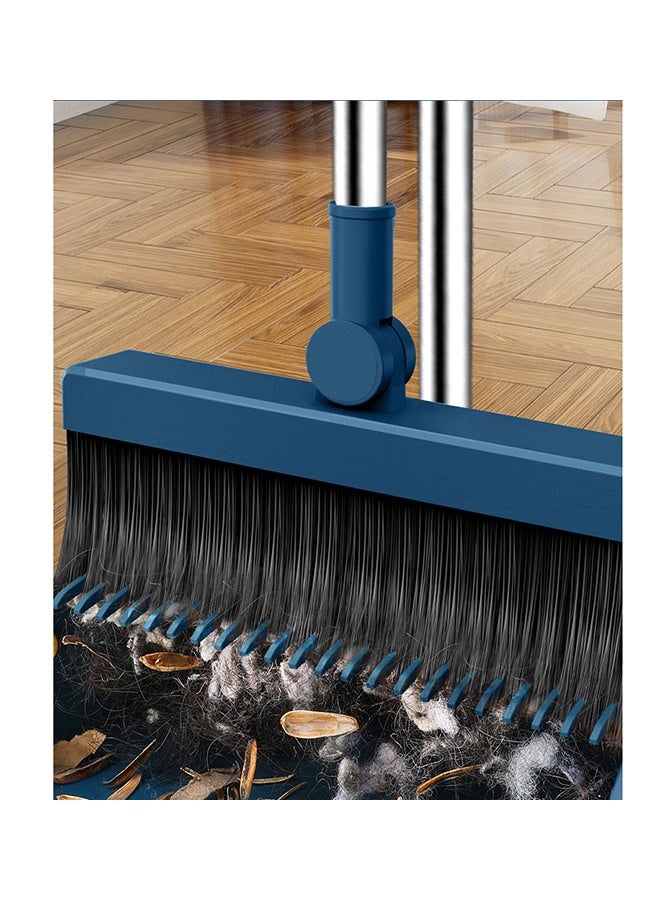 VINNYSEN Upgrade Broom with Dustpan Combo Set, Broom  Dustpan and scraper 3 Set with 88CM Long Handle, Dust Pan and Brooms, ZeroGap Lip, Self-Cleaning Dustpans Teeth for Lobby Kitchen Restaurant - Image 3