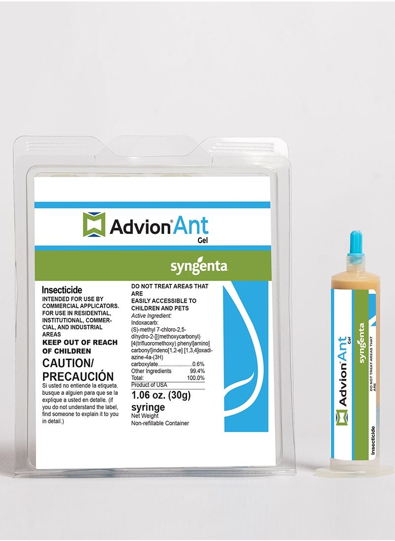 syngenta Fast Acting Advion Ant Cockroach Gel Kills Roaches at the Source 