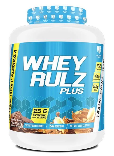 Muscle Rulz Whey Rulz 5 LBS Chocolate Peanut Butter