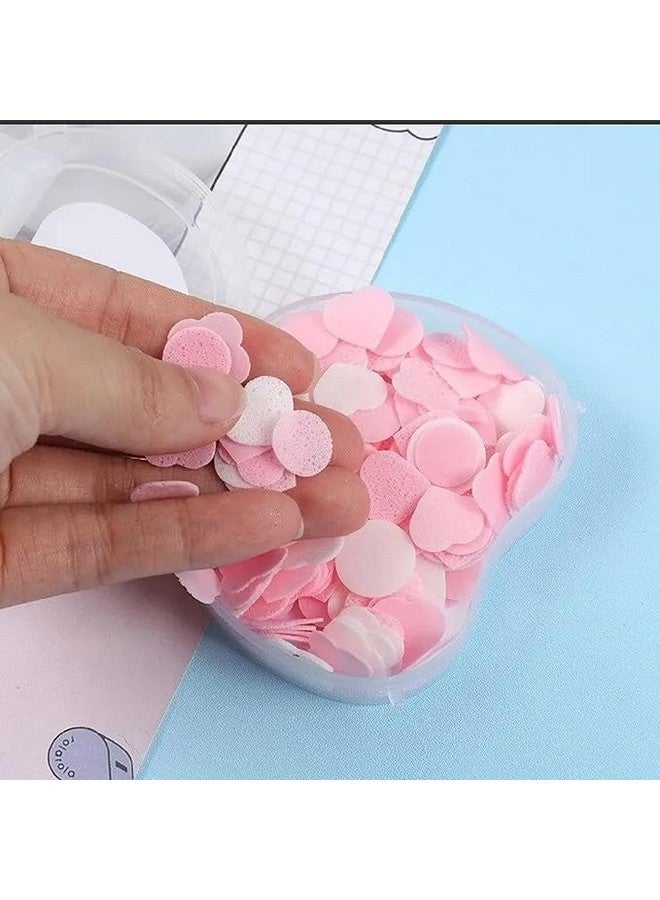 MINtile Paper Soap Strips for Travelling Essentials for Kids, Men & Women Dissolvable Soap Sheets for Hand Wash | Portable Flower Tube Petals Apple Shape Bottle Paper Soap (pack of 6) - Image 3