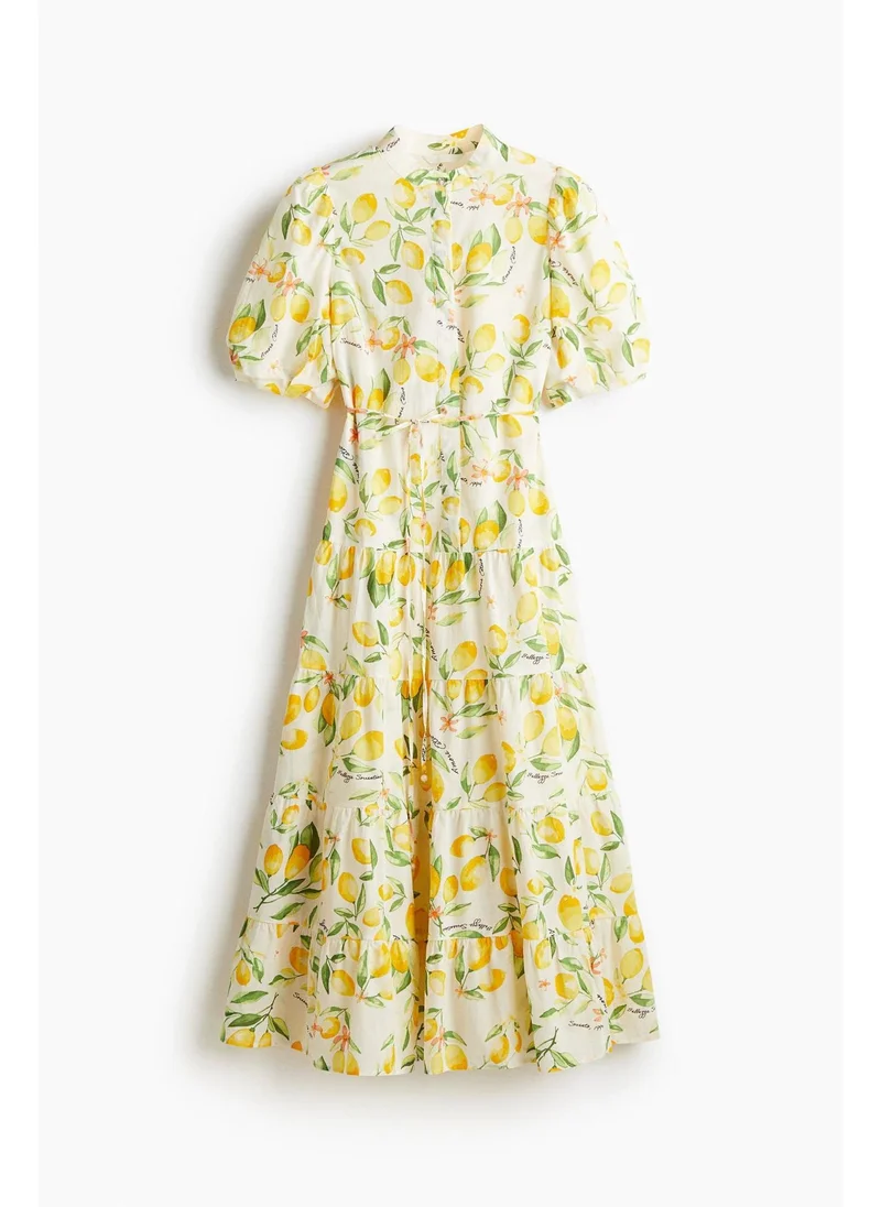 اتش اند ام Long cotton dress