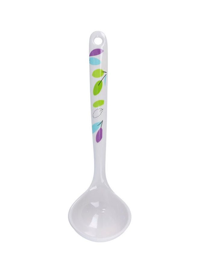 Royalford Premium Quality Melamine Ware Soup Spoon multicolor - Image 1