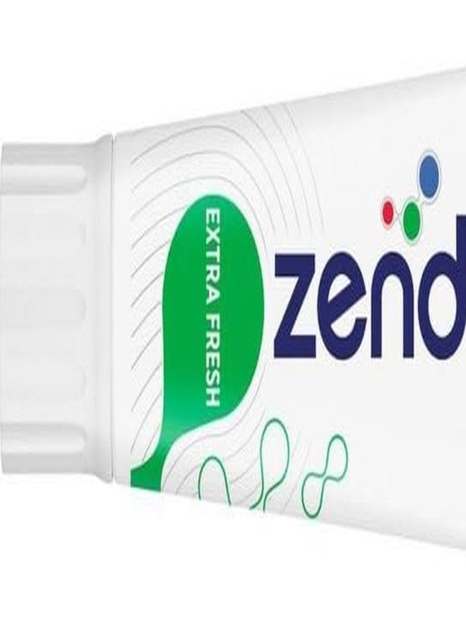 ZendiumToothpaste Extra Fresh, 75 ml, Toothpaste Contains Natural Antibacterial Enzymes and Proteins - Natural Protection Against Bad Breath with up to 12h Fresher Breath - SLS Free, Triclosan Free - Image 1