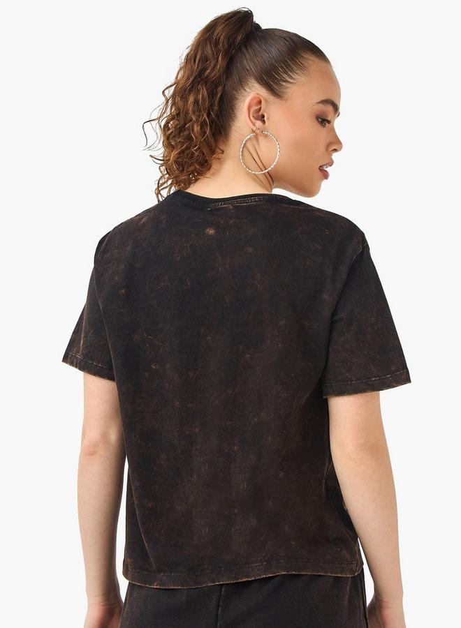 SP Characters Barbie Print Crop T-shirt - Image 3