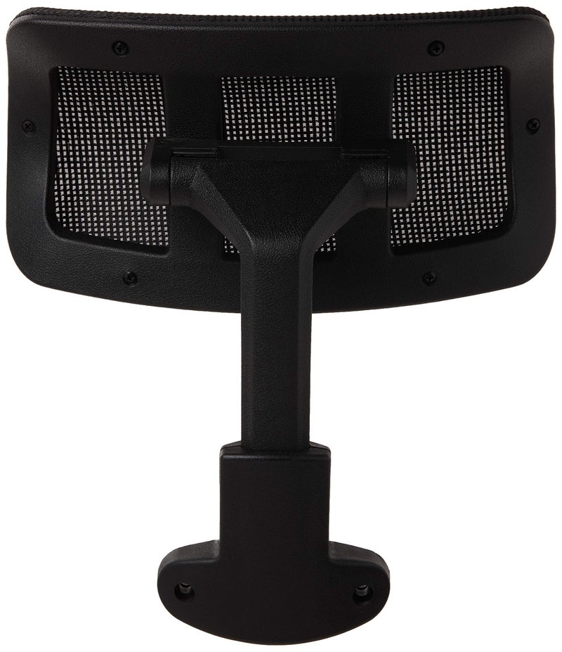 Lorell Mesh High-Back Office Headrest, Black, for use Hi-Back Mesh Chairs, 1 Count - Image 2