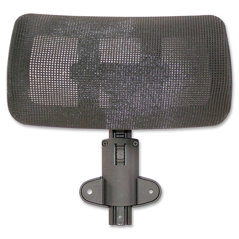 Lorell Mesh High-Back Office Headrest, Black, for use Hi-Back Mesh Chairs, 1 Count - Image 1
