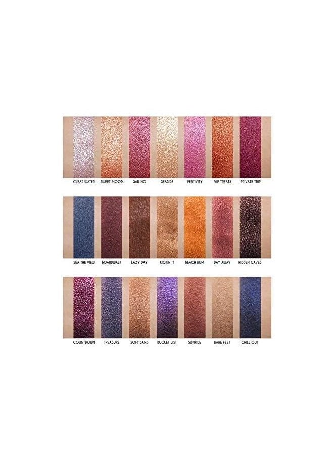 J.Cats take away 21 eyeshadow palatte /301 Secrt Paradis