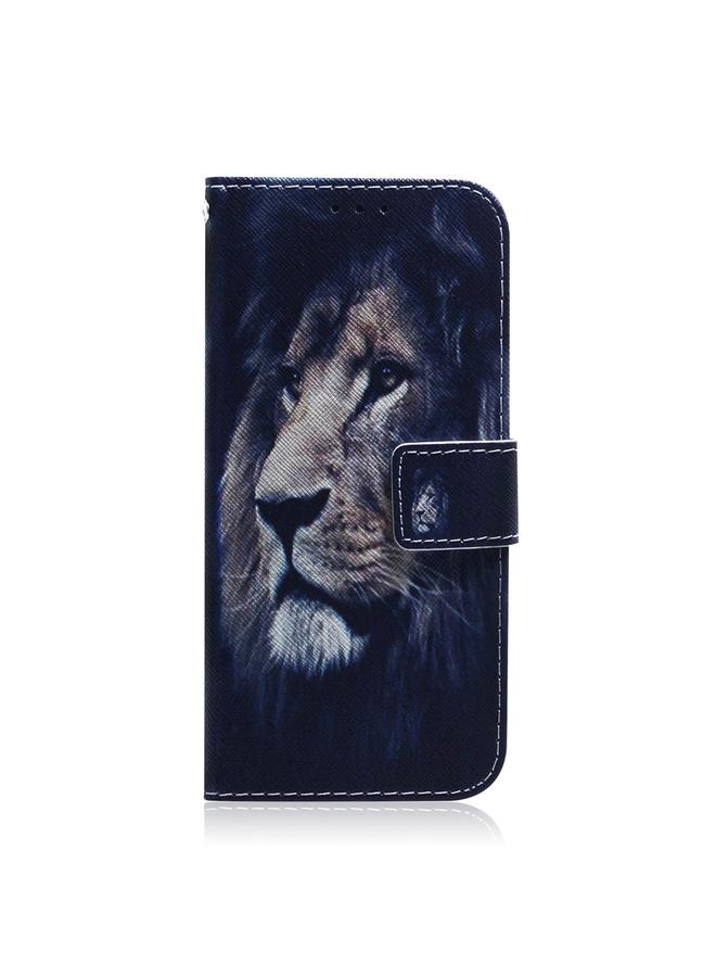 اس-توب جراب هاتف Samsung Galaxy A24 4G برسومات ملونة من الجلد القابل للطي - Image 2