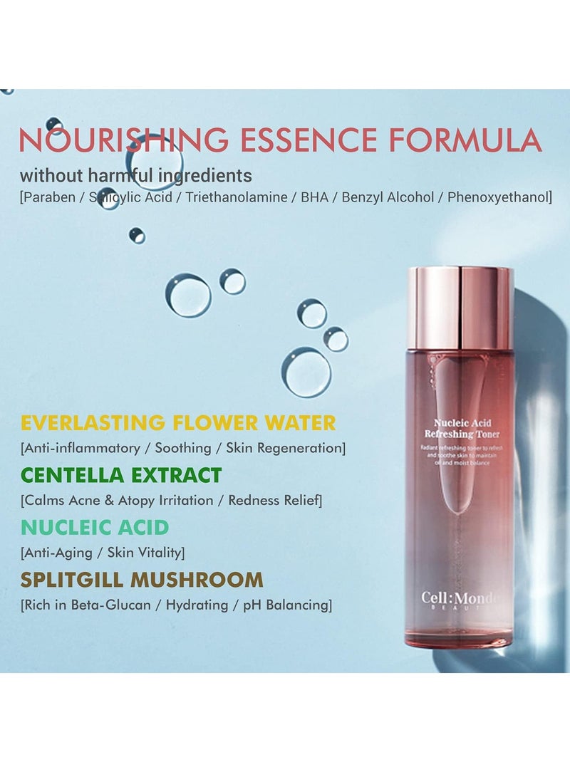 CELL:MONDE Nucleic Acid Refreshing Toner 125ml - Image 4