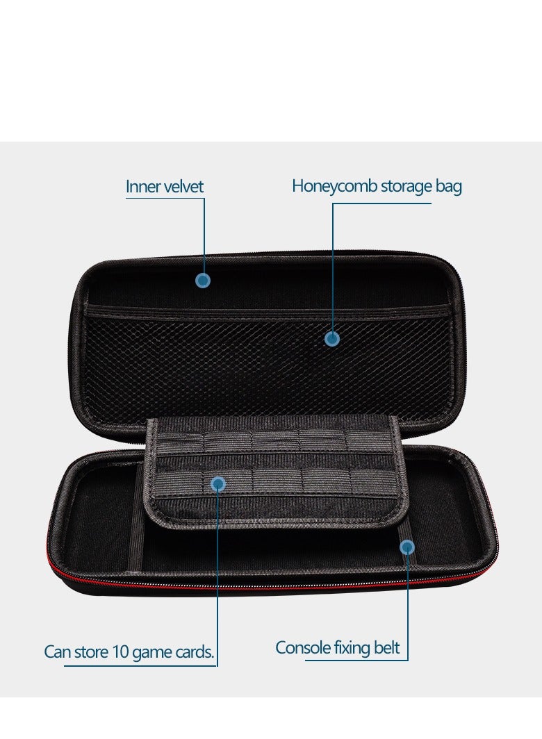 Carrying Case Accessory Set For Nintendo Switch2, glass screen protector,cover case,protective case for Joycon,thumb grip caps - Image 4