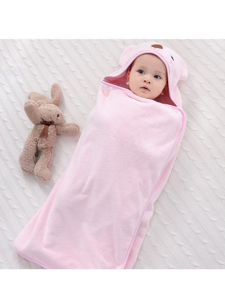Baby Hooded Cape Bath Towel 110*68cm - Image 2