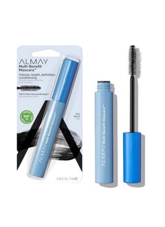 Almay Almay Mascara, Volume, Length, Definition & Conditioning, Eye Makeup Stocking Stuffers for Women, Hypoallergenic, 502 Black, 0.24 Oz  - Image 1