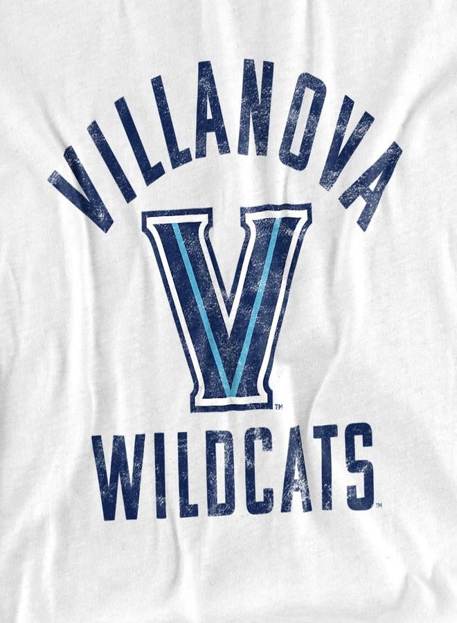 LOGOVISION Villanova University Official Wildcats Logo Unisex Adult T Shirt,White, Medium - Image 2