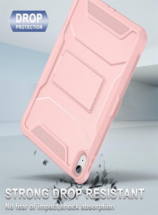 Soke Case for iPad 10th Generation 10.9-inch 2022, with Built-in Screen Protector and Kickstand, Rugged Full Body Protective Cover for New Apple iPad 10.9 Inch - Pink Sand - Image 4