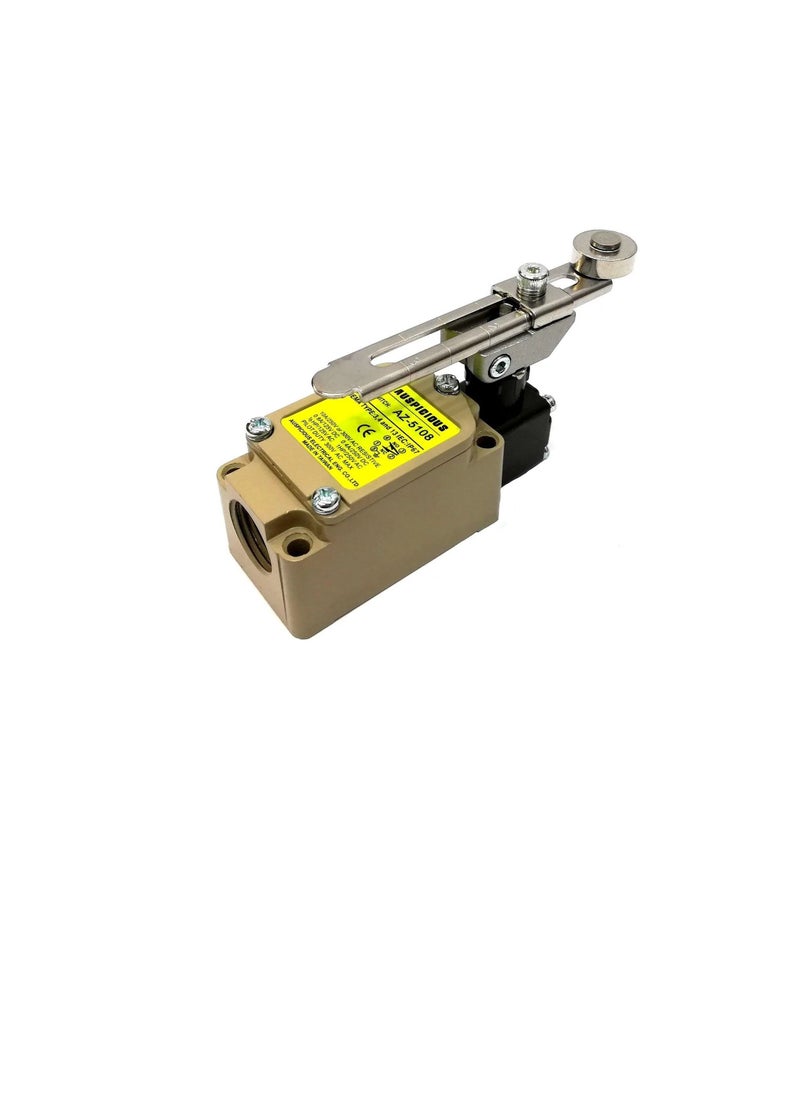 Auspicious - Adjustable Roller Lever Limit Switch 1 NO + 1NC 10A AZ-5108 - Image 1