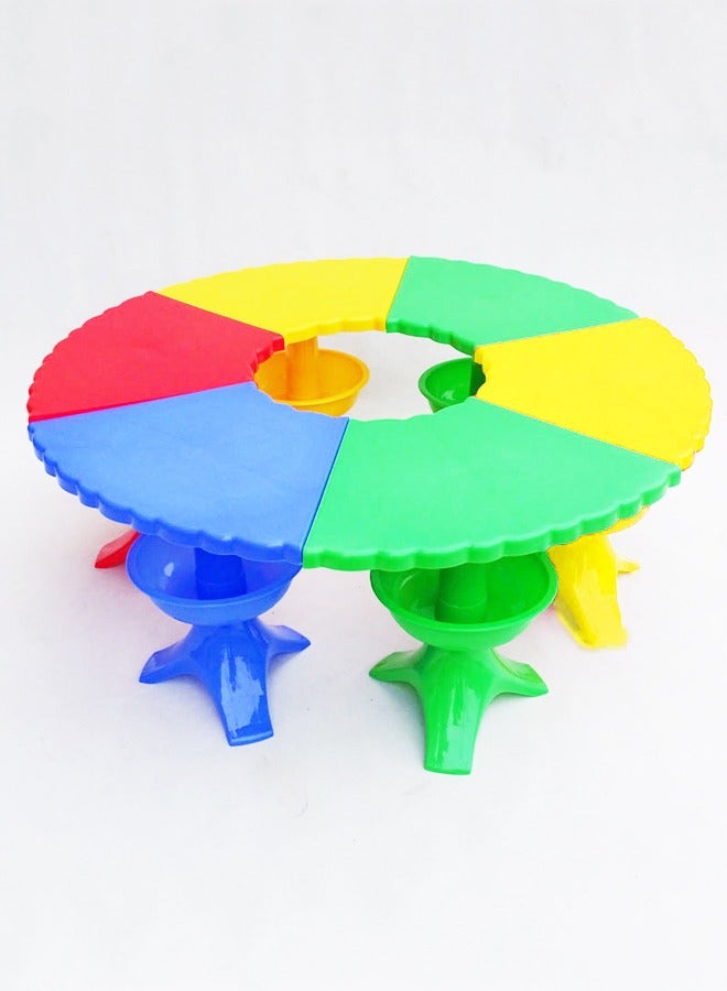 XIANGYU Nursery School Furniture Easily Assembled Kids Outdoor Table - Image 4