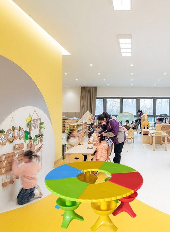 XIANGYU Nursery School Furniture Easily Assembled Kids Outdoor Table - Image 1
