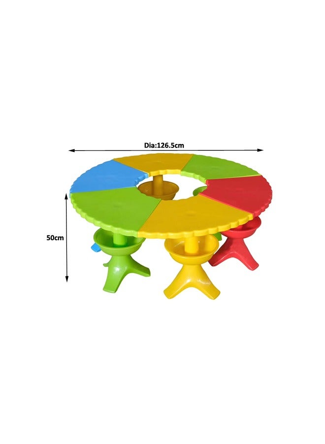 XIANGYU Nursery School Furniture Easily Assembled Kids Outdoor Table - Image 2