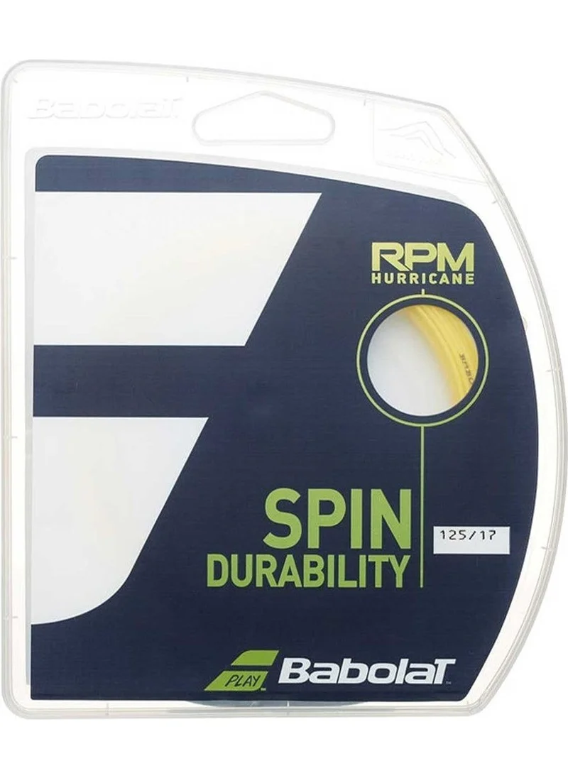 BabolaT RPM Hurricane 1.25mm 12m Single Yellow Stringing Wire
