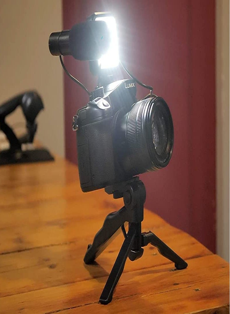 ELTRAZONE smartphone Vlogging Kit for Starter Video Recording, the set with Fill Light + Microphone + Tripod + Phone Clip for YouTube Tiktok Instagram Fitness Yoga - Image 2