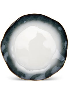 Fissman Dinner Plate 30cm Galactica , Porcelain Plate For Serving, Main Courses And Meals, Microwave, Oven, and Dishwasher Safe, Scratch Resistant, Kitchen Tableware  - Image 1