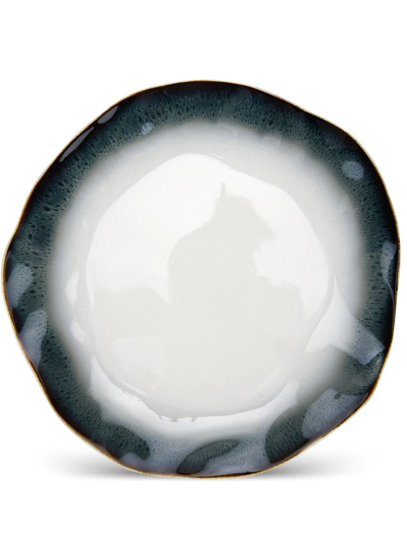 Fissman Dinner Plate 30cm Galactica , Porcelain Plate For Serving, Main Courses And Meals, Microwave, Oven, and Dishwasher Safe, Scratch Resistant, Kitchen Tableware  - Image 1