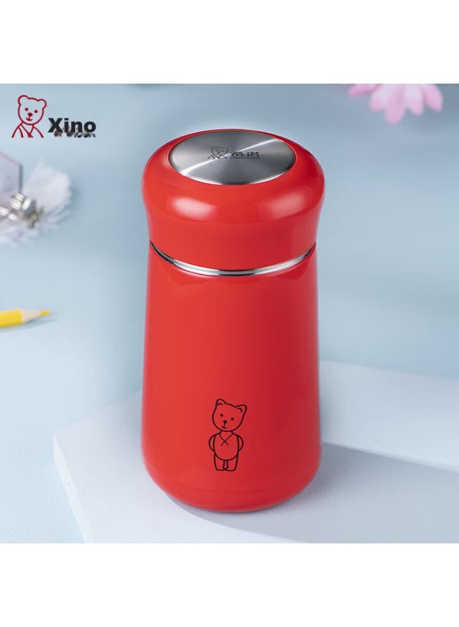 Heenoor Xino Insulated Mug For Women, Stylish Stainless Steel Water Bottle, Portable Tea Cup For Home Use, Xn-9619 Red, 330ml - Image 3