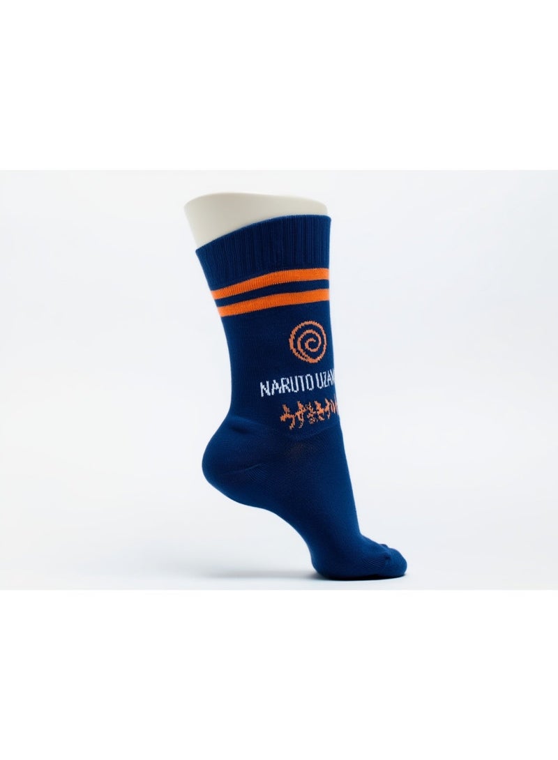 Naruto 3 PAIRS | NARUTO ANKLET SOCKS 78% COTTON| 18% POLYESTER | 4% ELASTANE - Image 5