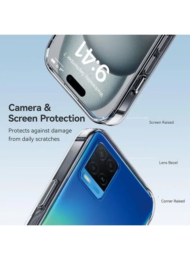 Transparent Ultra Thin Anti Fall Soft Protective Case For OPPO A57 4G - Image 5
