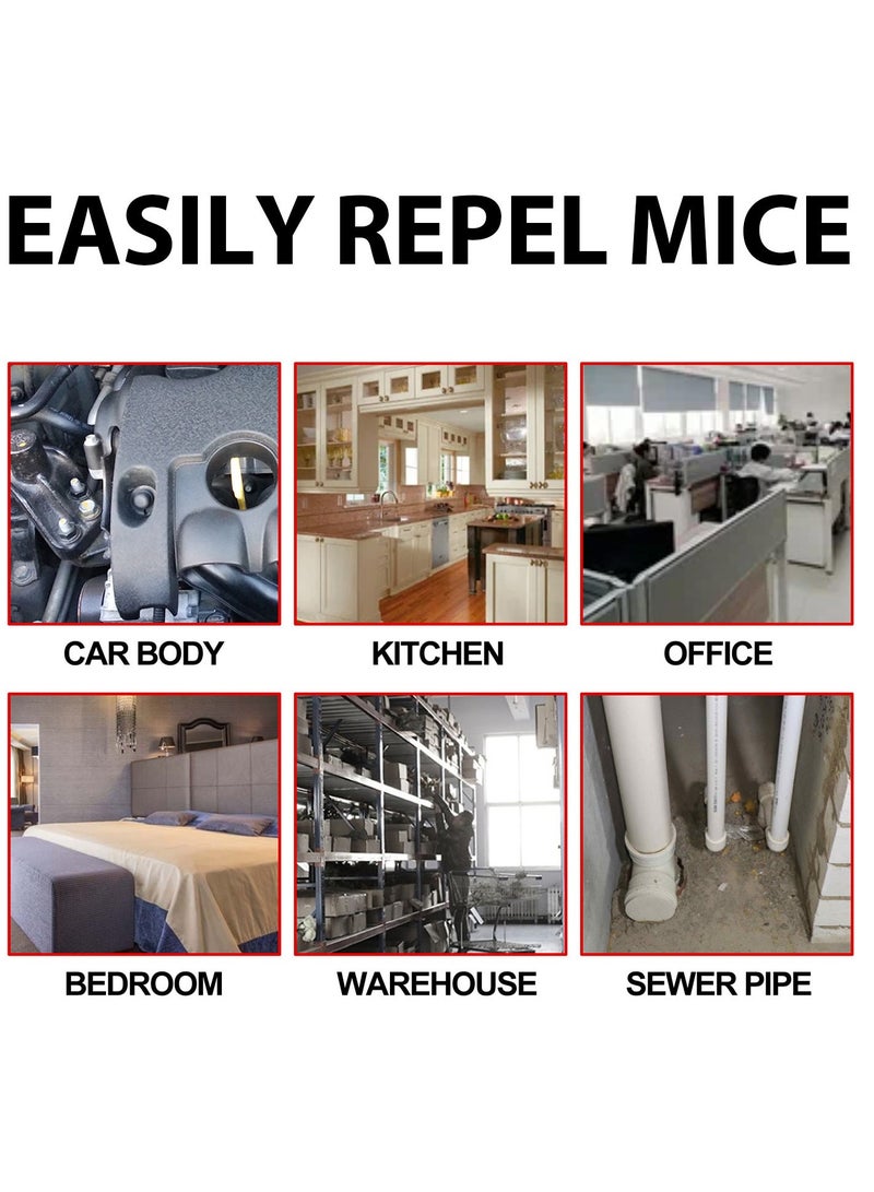 مون كريم طارد الماوس في الهواء الطلق المنزل داخلي طارد الماوس محرك طارد الماوس تجنب حماية المنزل - Image 5