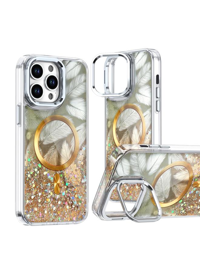 زبون جراب لهاتف iPhone 12 Pro Max مصنوع من مادة إيبوكسي CD وحامل عدسات MagSafe - Image 1