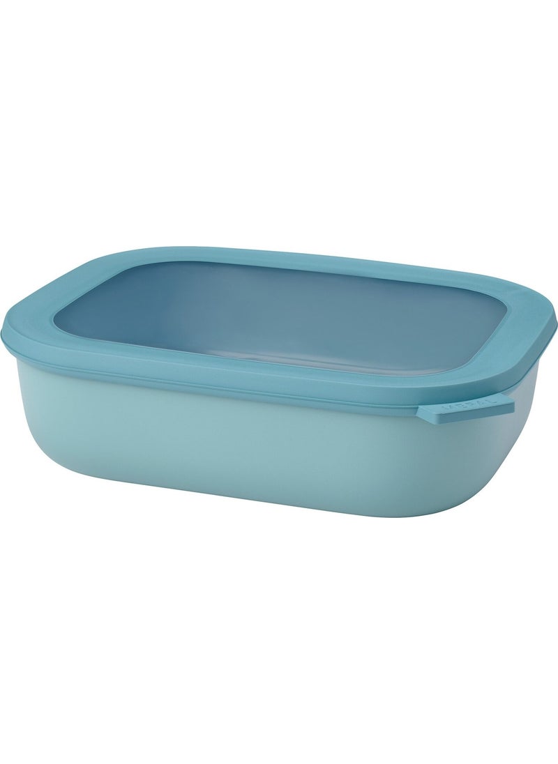 Mepal Multi Bowl Cirqula Rectangular Storage Container 2000 Ml  - Image 1