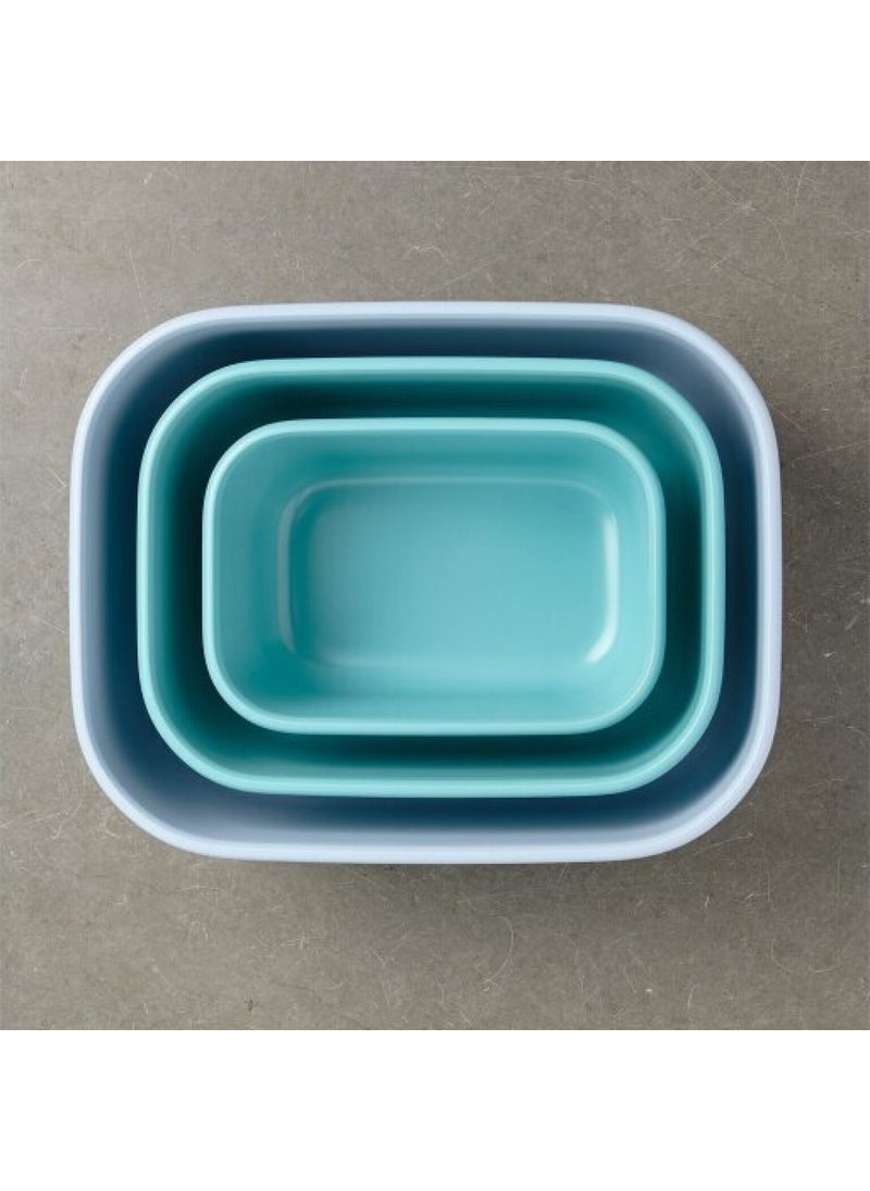 Mepal - Multi Bowl Cirqula Rectangular Storage Container 2000 Ml - Image 1