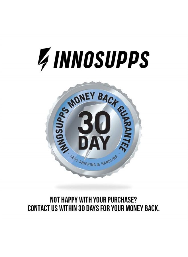 INNOSUPPS Inno Shred - Day Time Burner | Stimulant Free | 100mg Capsimax, Grains of Paradise, Green Tea Extract (60 Veggie Capsules) | (Stimulant Free) - Image 5