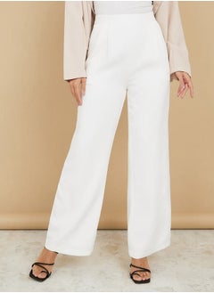 Styli High Rise Tailored Wide Leg Pants  - Image 1