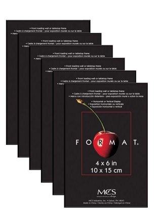 MCS Industries 4 by 6Inch Format Frames 6Pack - pzsku/ZD766CCBA5A6D225CF241Z/45/1749490774/c8f866f0-a2e4-4351-87ab-9ca76fd33397