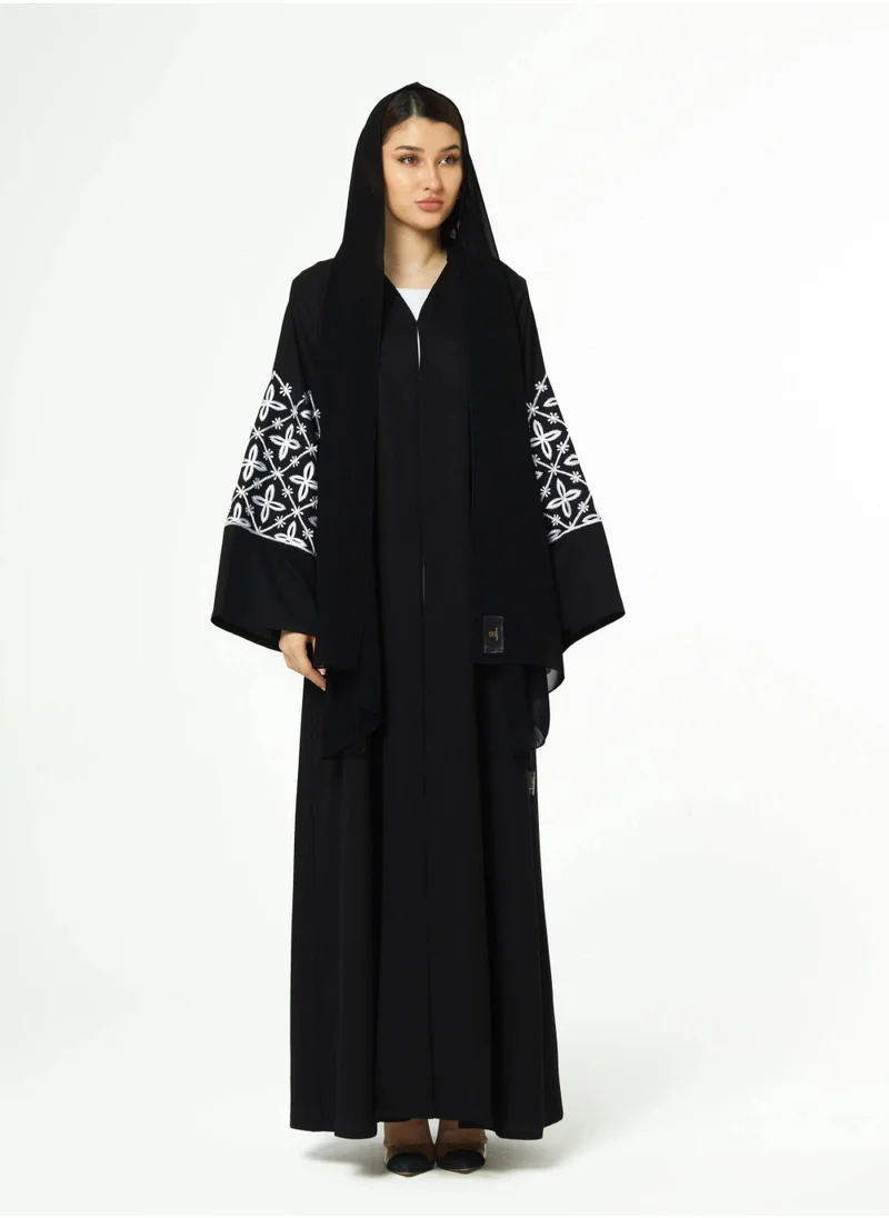 TELAL FEMINA Floral Medallion Abaya