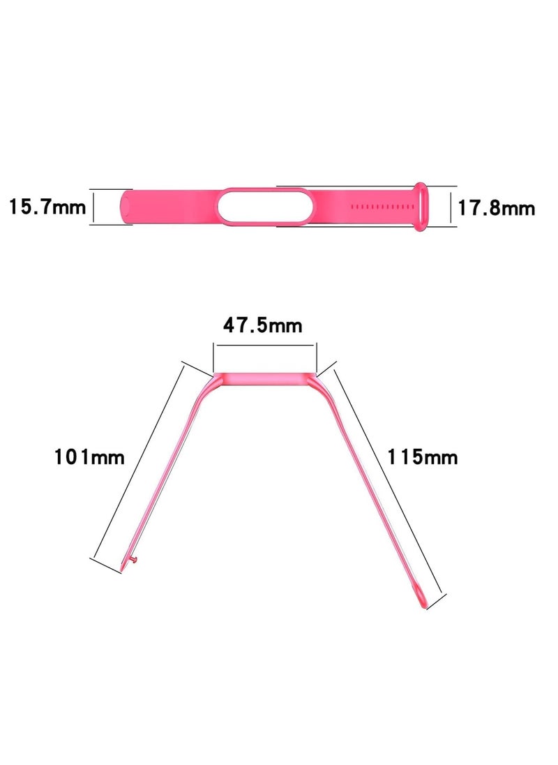 Tentech Smart Watch Band for Xiaomi Mi Band 5/6/7 Silicone Sport Strap Breathable Replacement Wristbands for Xiaomi Mi Band M5/M6/M7 Watch Accessories - Pink & white - pzsku/ZD766CEBC1CAC995A59F3Z/45/_/1714486341/5107acd8-892f-4202-ac95-4fc26f2cd95d