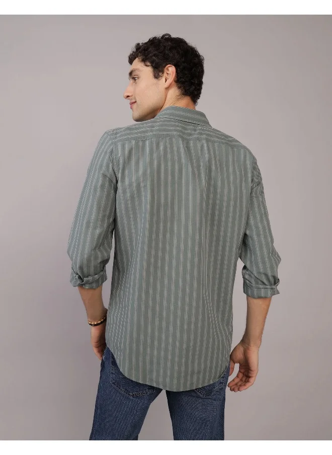 امريكان ايجل AE Cotton Plaid Shirt