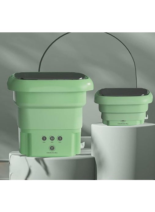 Gaman - Mini Washing Machine Portable and Foldable Portable Camping Socks Baby Clothes Washing Bucket - Image 1