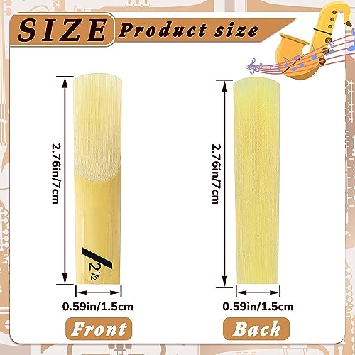 PERLMAN Saxophone Reeds Strength 2.5 Reeds (10pcs) | (Pack of 1) - Image 3
