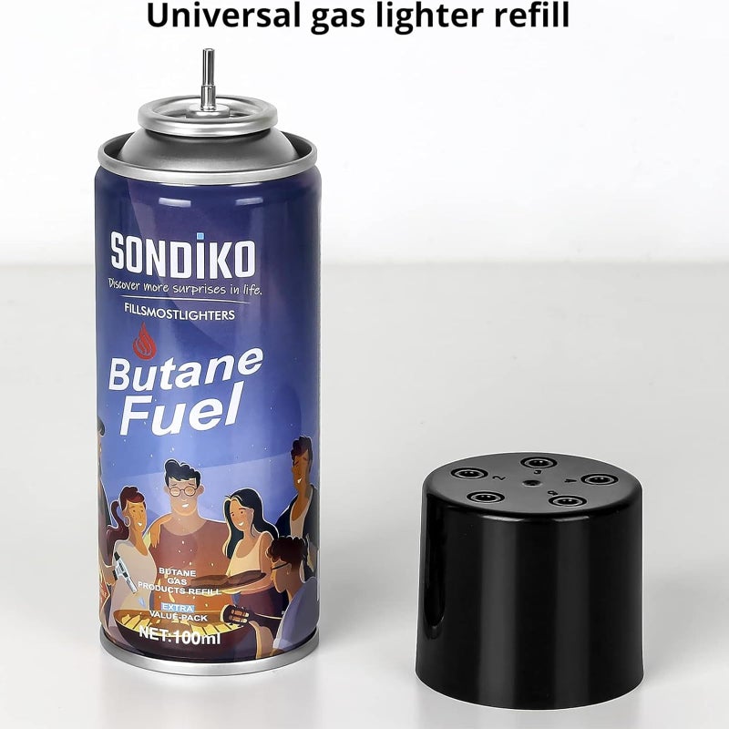 Sondiko Butane Refill  Premium Butane Fuel Canister  Premium Quality Fuel For Jet Flame Lighters And Torches - Image 2
